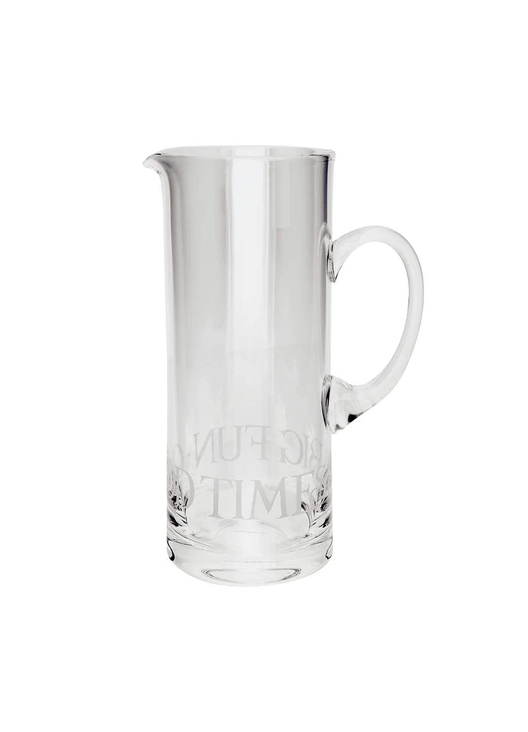 Black Toast Glass Cocktail Jug - Image 2