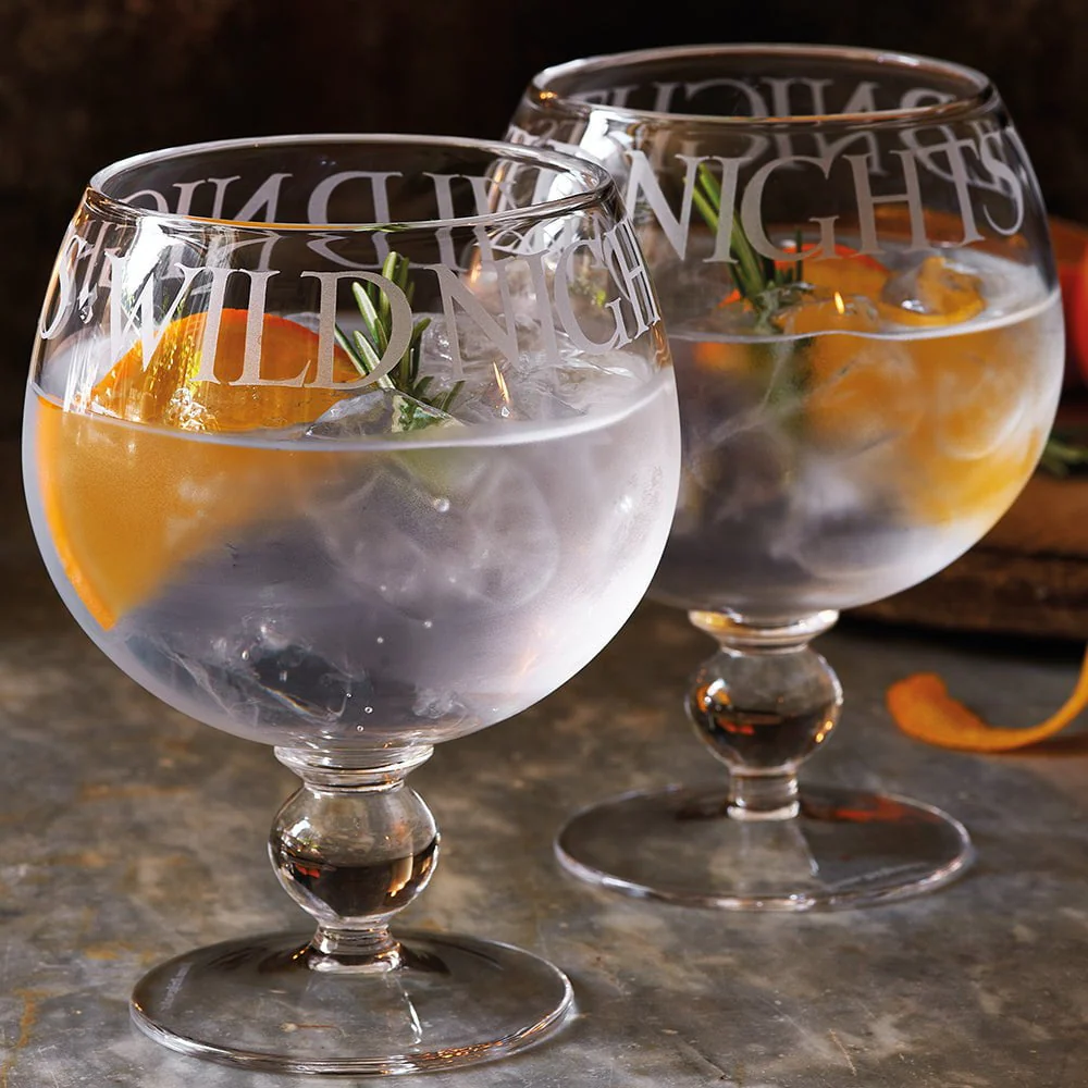 Black Toast Set Of 2 Gin Glass - Image 3