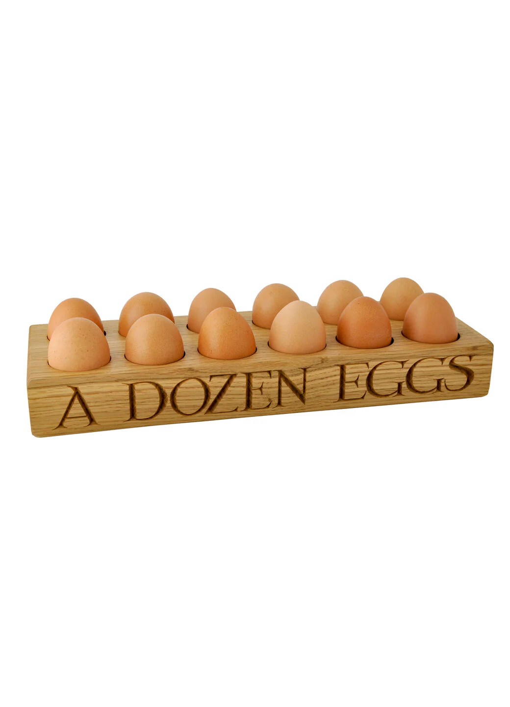 Black Toast Wooden Eggs Holder - Image 2