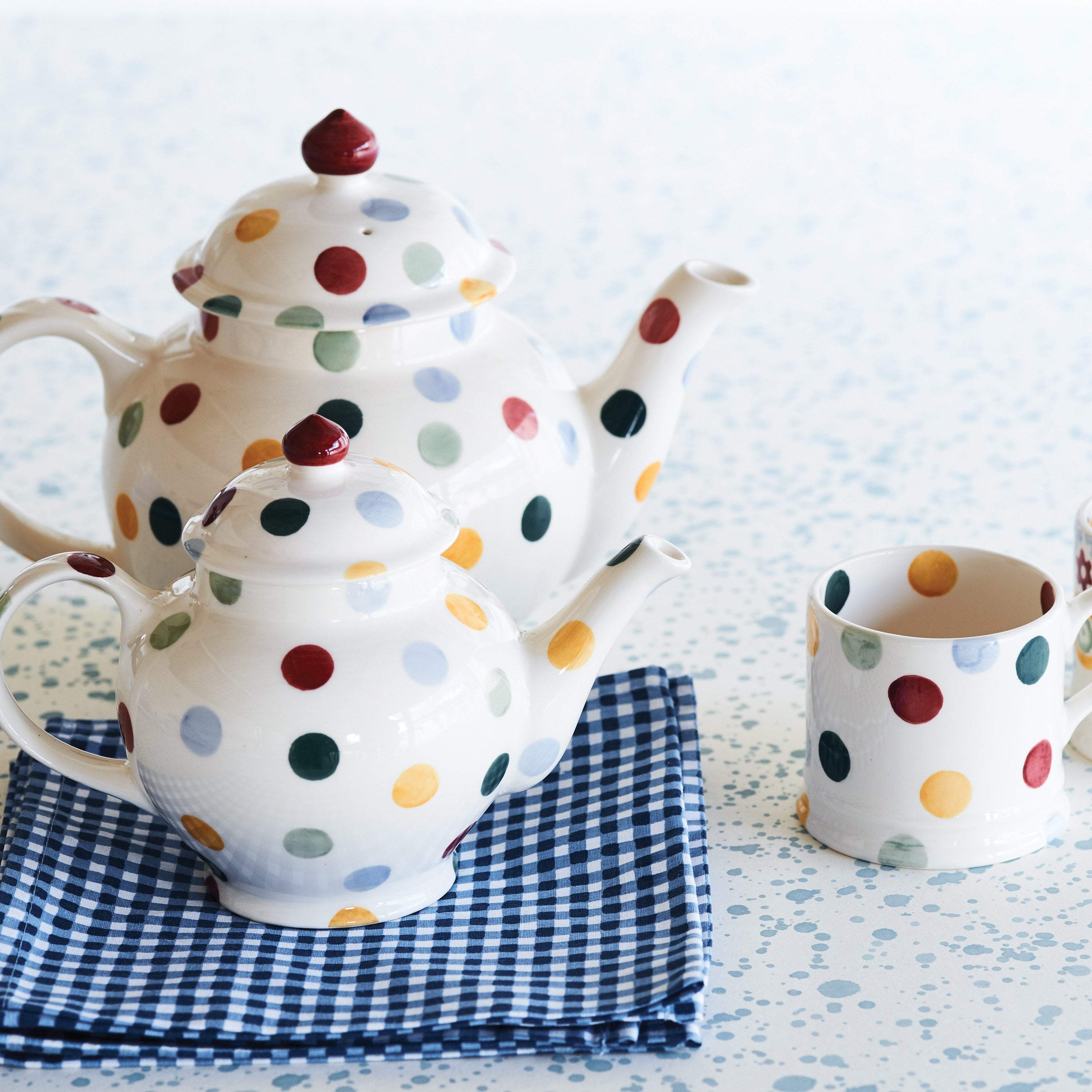 Polka Dot 4 Mug Teapot - Image 7