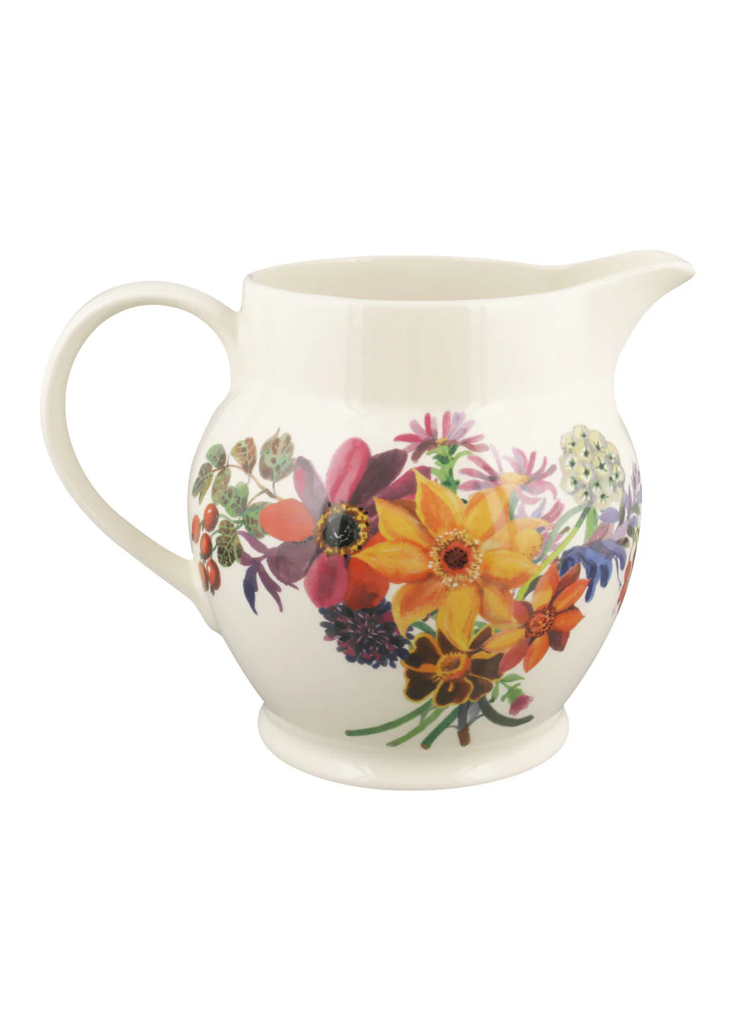 Seconds Autumn Flowers 6 Pint Jug - Image 4