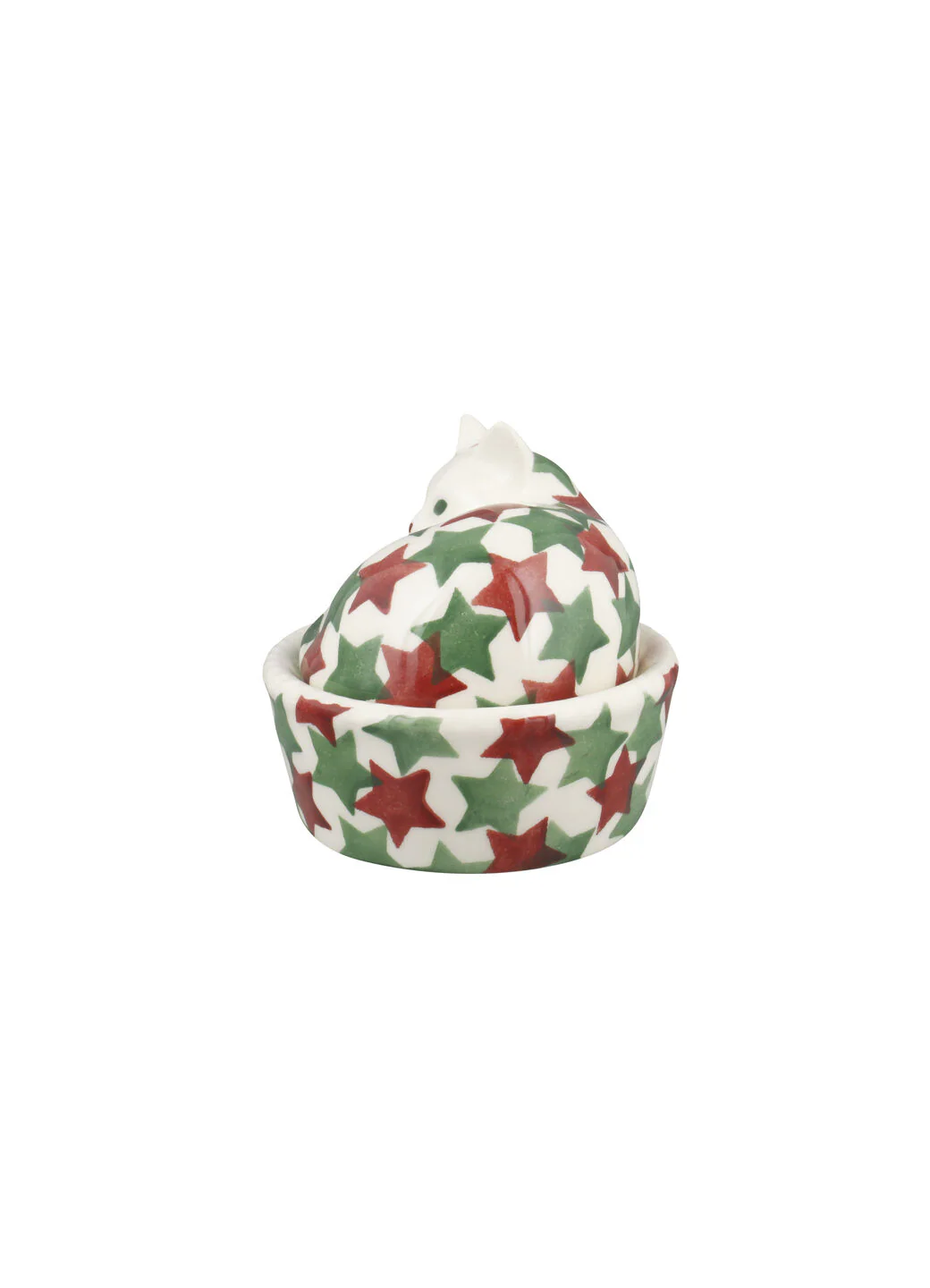 Seconds Christmas Stars Small Cat On Basket - Image 3