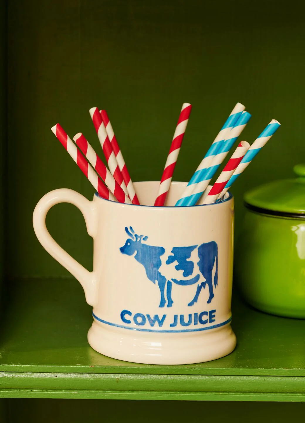 Seconds Diddly Squat Farm: Cow Juice 1/2 Pint Mug - Image 3