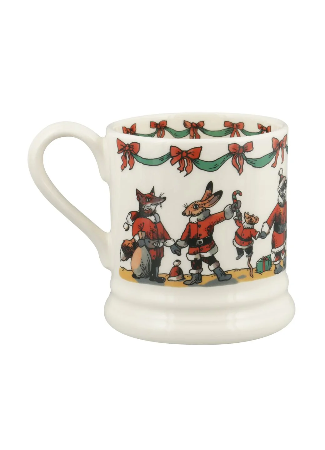 Woodland Santa 1/2 Pint Mug - Image 4