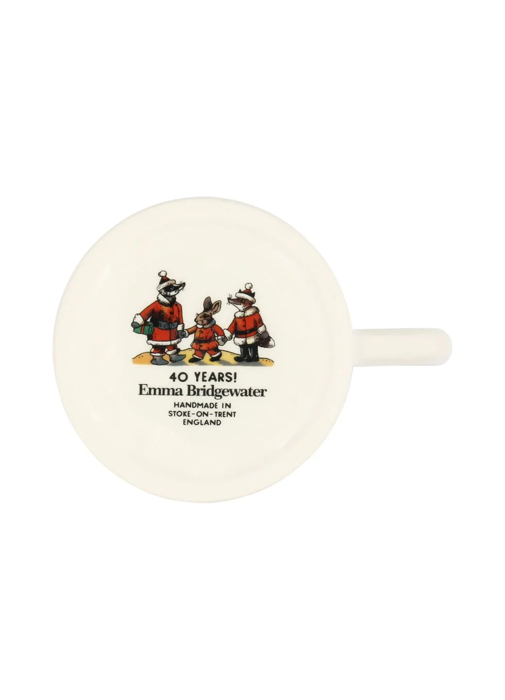 Woodland Santa 1/2 Pint Mug - Image 6